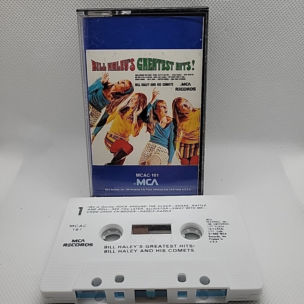 Bill Haley and His Comets Greatest Hits Cassette Tape MCAC-161 MCA Records